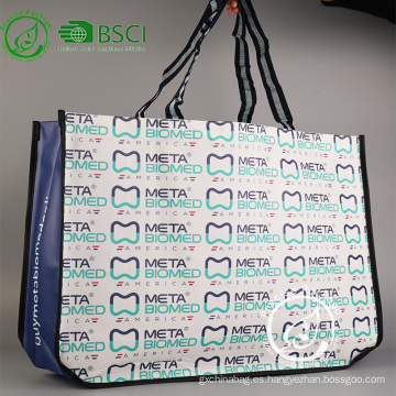 Bolso de laminación no tejido pp reutilizable personalizado